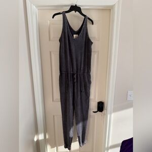 Chaser Charcoal Gray jumpsuit